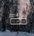     唯美的下雪动画新年倒计时专题模板
